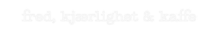 Konfigurator - Neon LED Flex - Personalisierter Indoor Schriftzug fred, kjærlig...