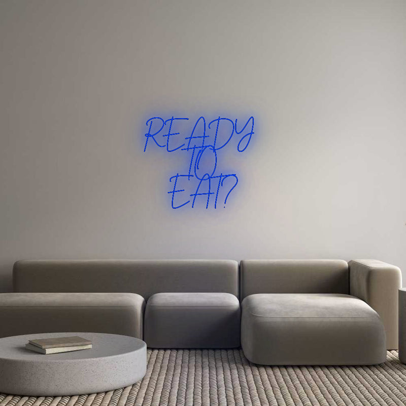 Konfigurator - Neon LED Flex - Personalisierter Indoor Schriftzug READY 
TO 
...