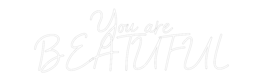 Konfigurator - Neon LED Flex - Personalisierter Indoor Schriftzug You are
BEAT...