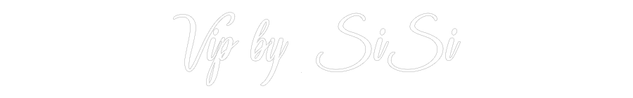 Konfigurator - Neon LED Flex - Personalisierter Indoor Schriftzug Vip by SiSi