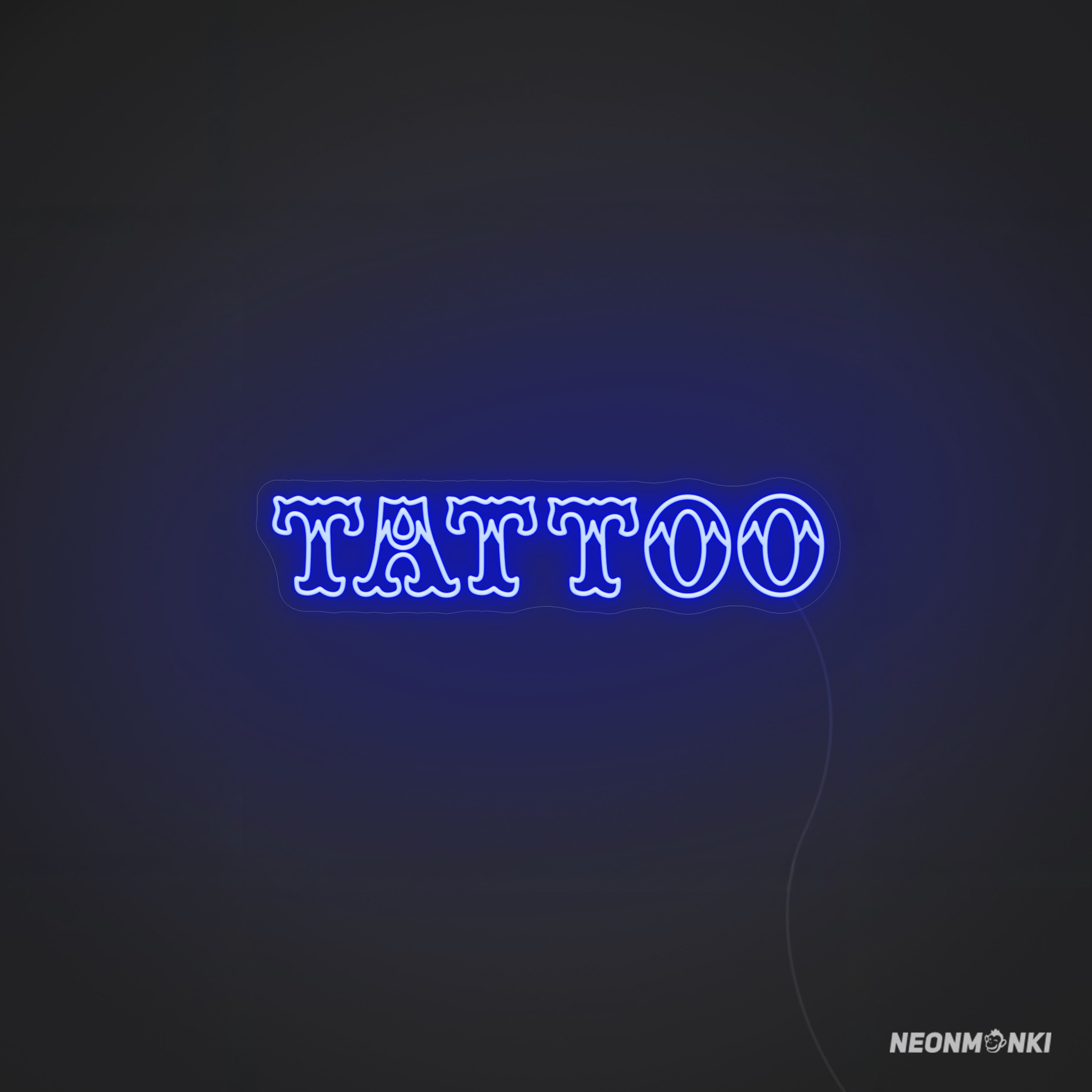 Neon LED Schriftzug "TATTOO" Leuchtschild mit Stil fürs Studio