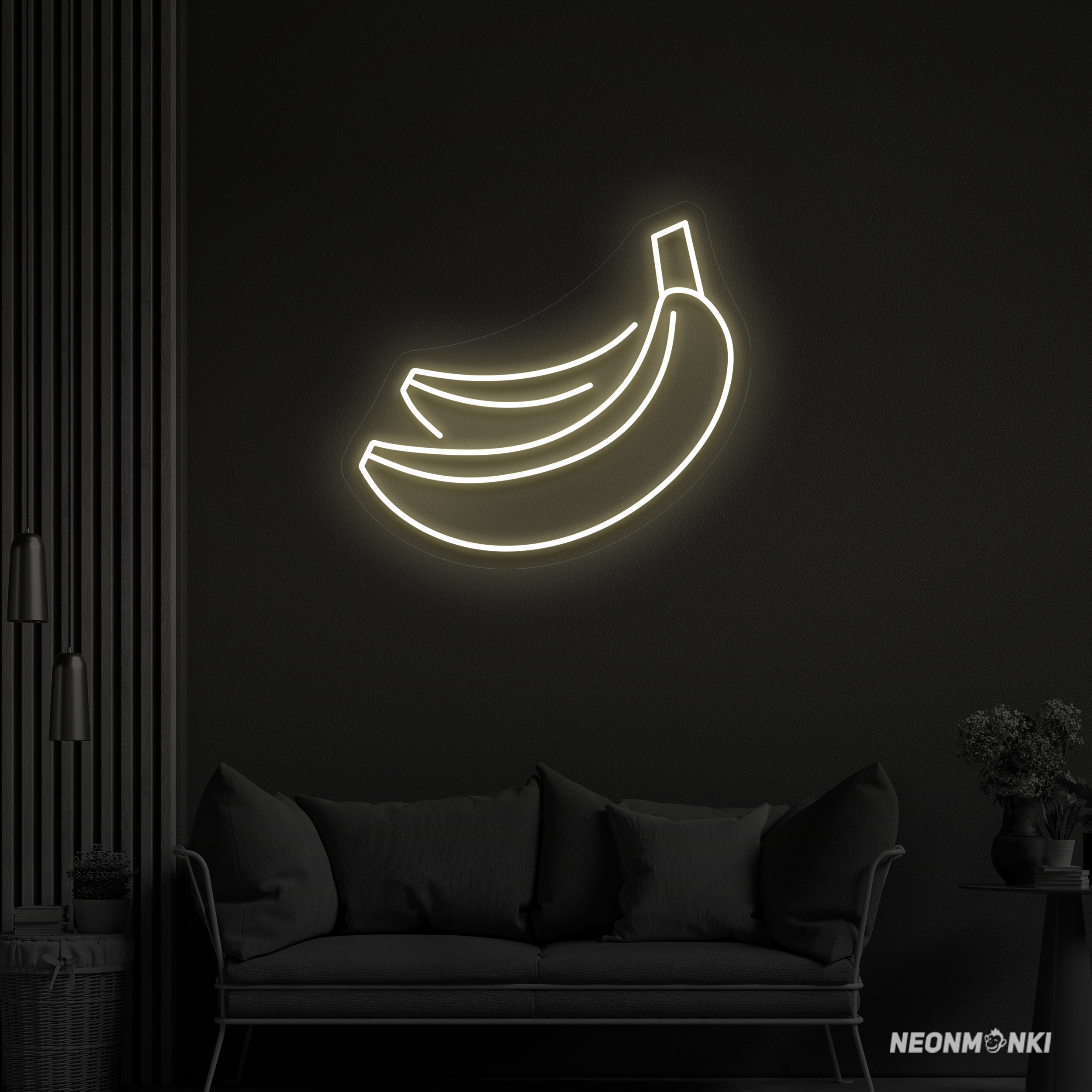 "Banane" - Symbol - Leuchtschilder