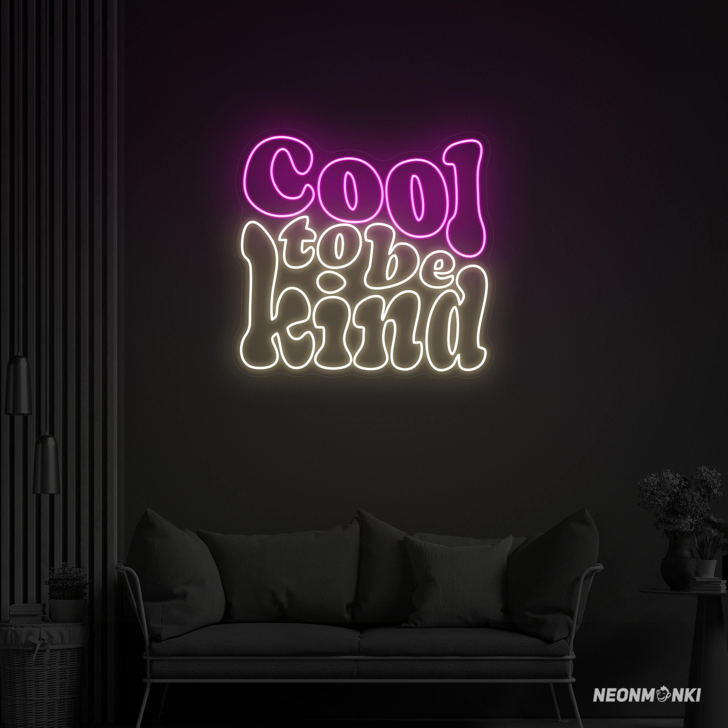 Cool to be Kind – Dein Statement in Lichtform