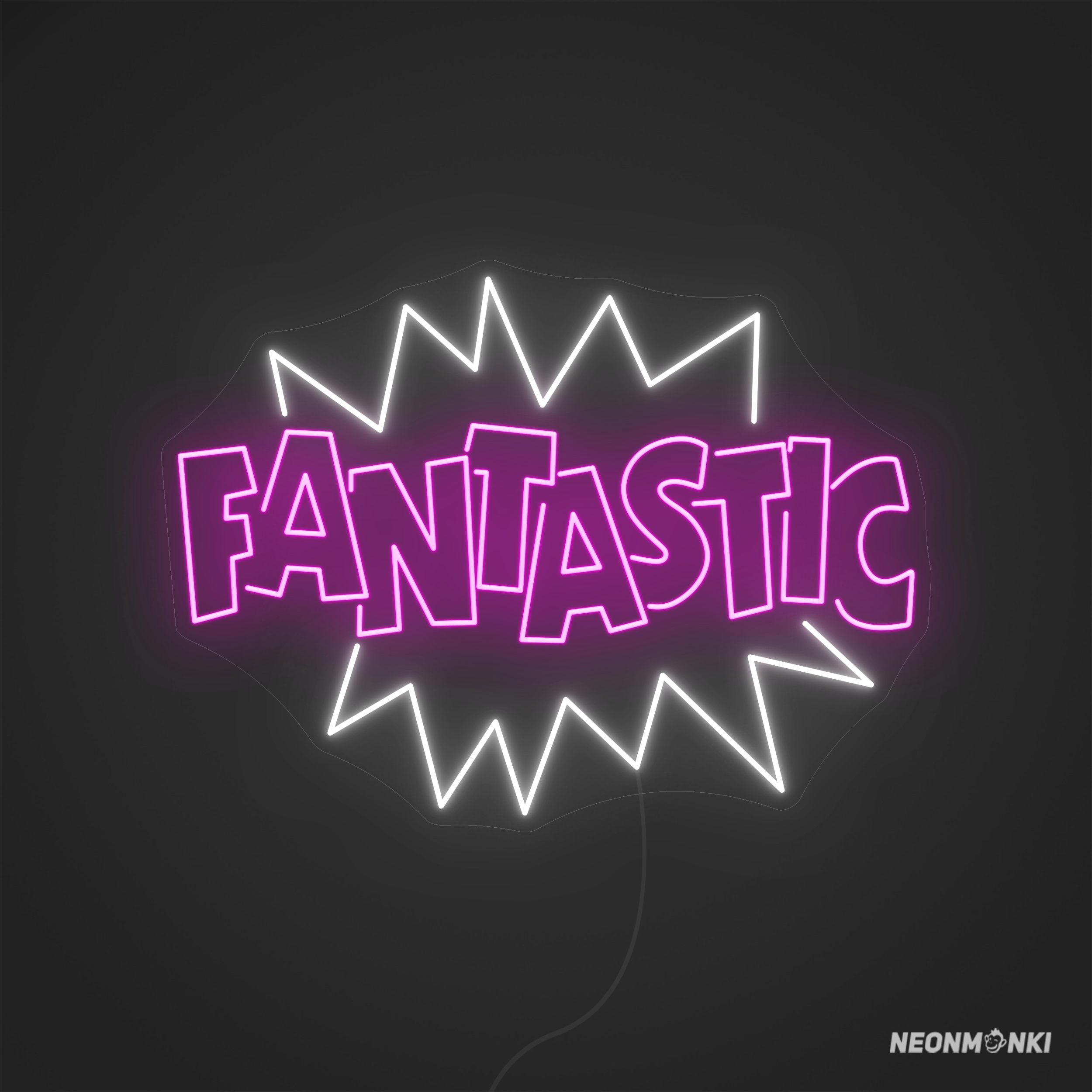 FANTASTIC Neon Schild von NEONMONKI – jetzt Premium Licht kaufen