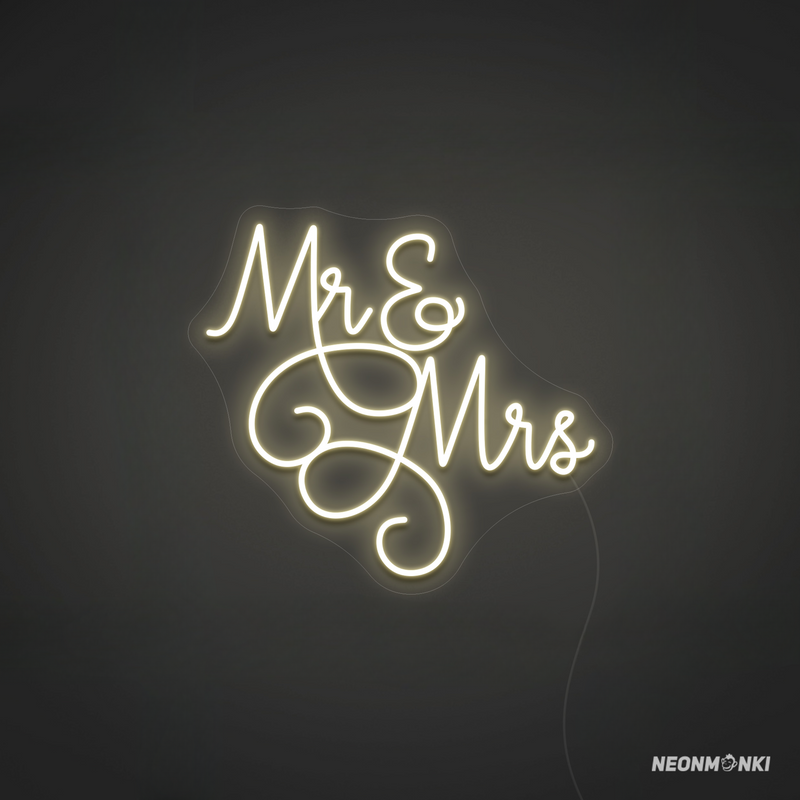 Mr & Mrs Neon LED – Stilvolle Hochzeitsdeko mit moderner Technik