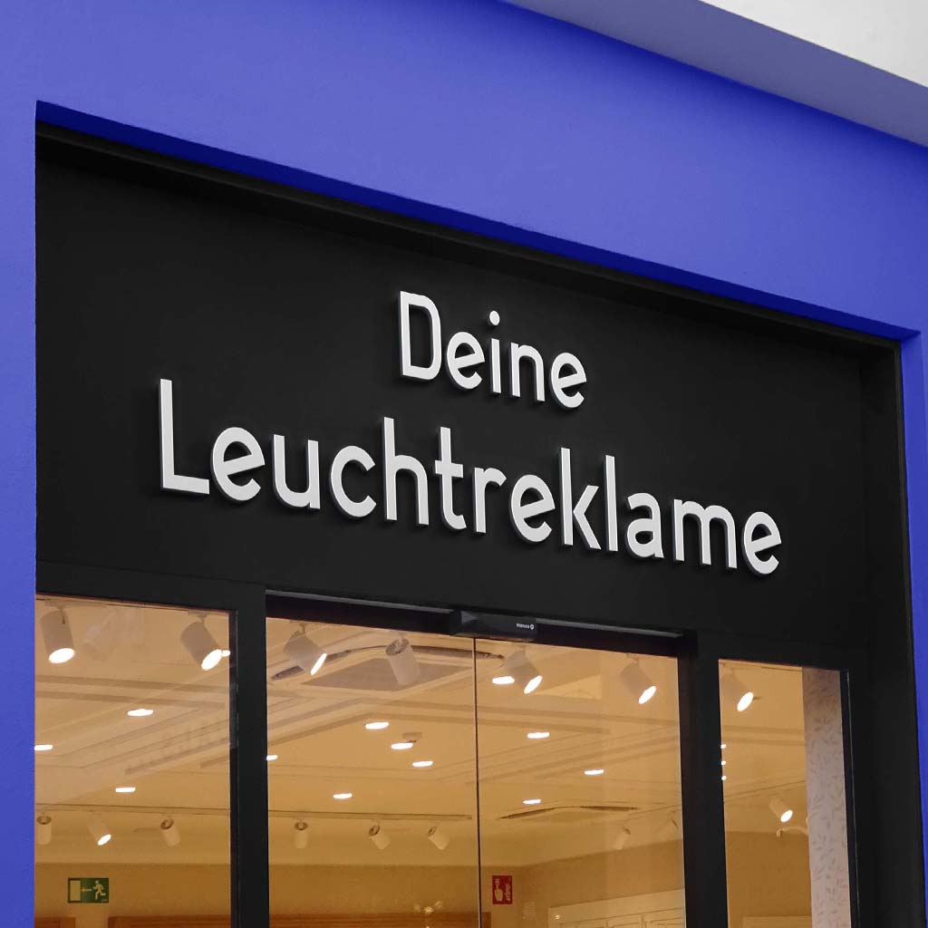 Konfigurator - Personalisierte Leuchtreklame & Leuchtbuchstaben