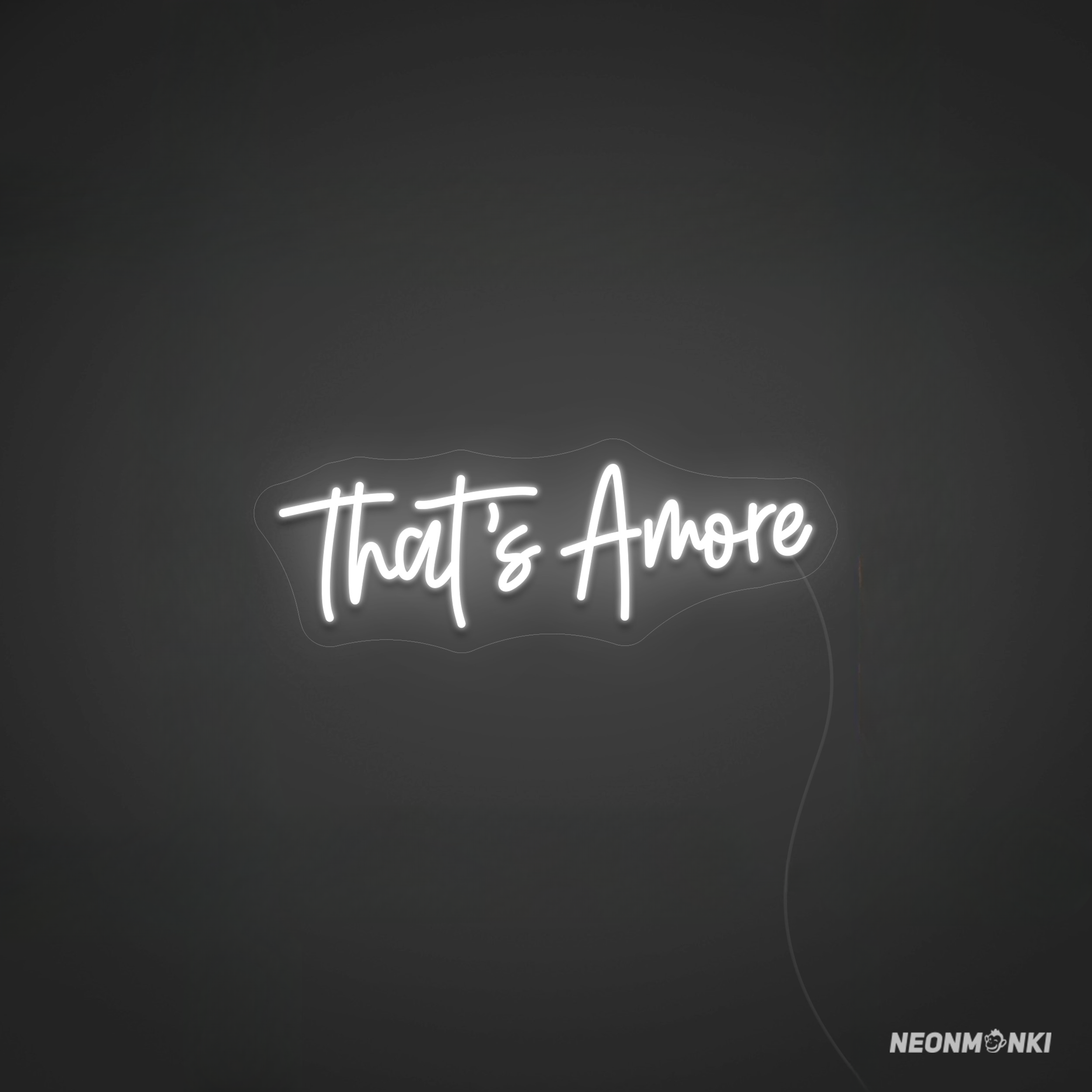That’s Amore – Neon LED Leuchtschild für unvergessliche Momente