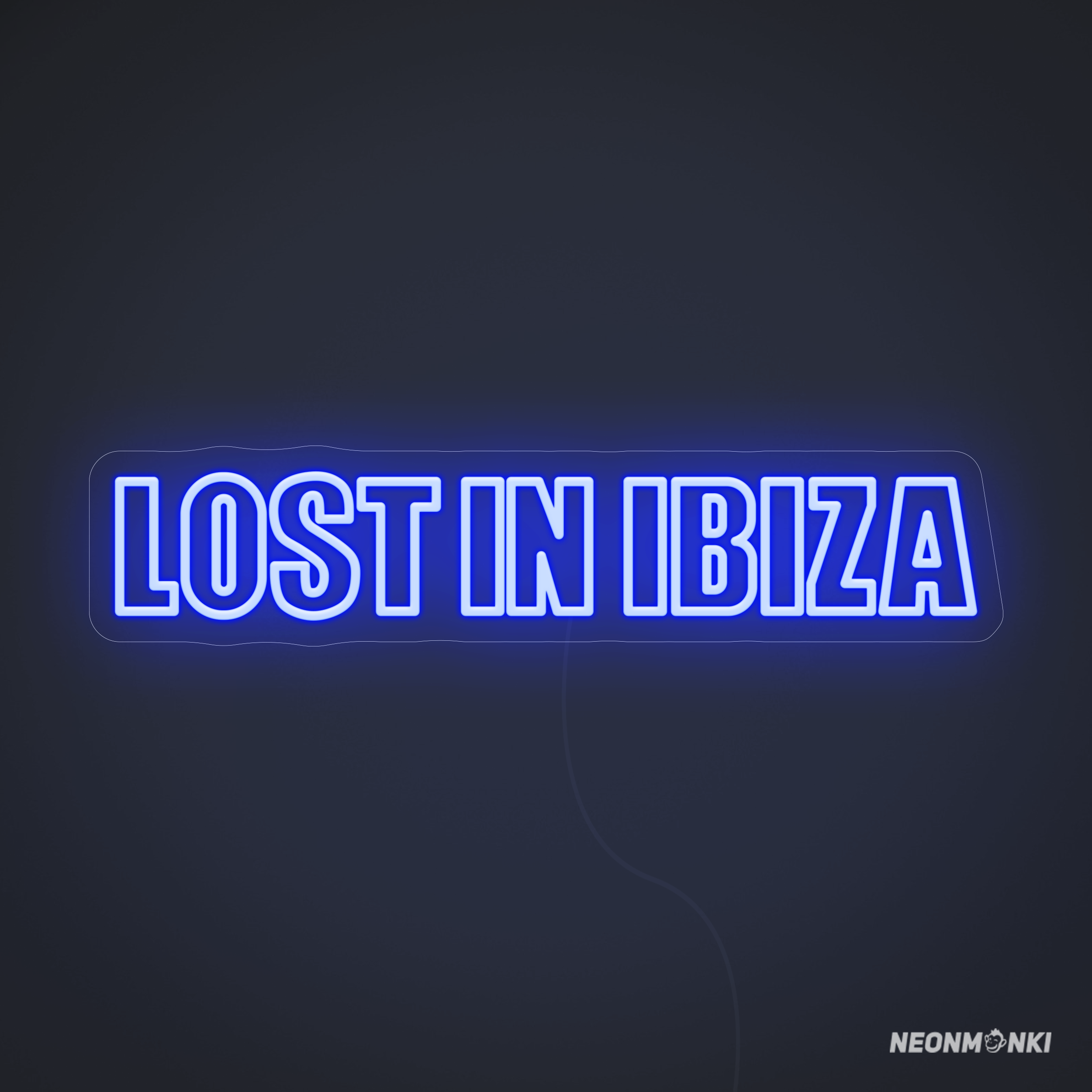 Verloren in Ibiza – gefunden im blauen Neonlicht