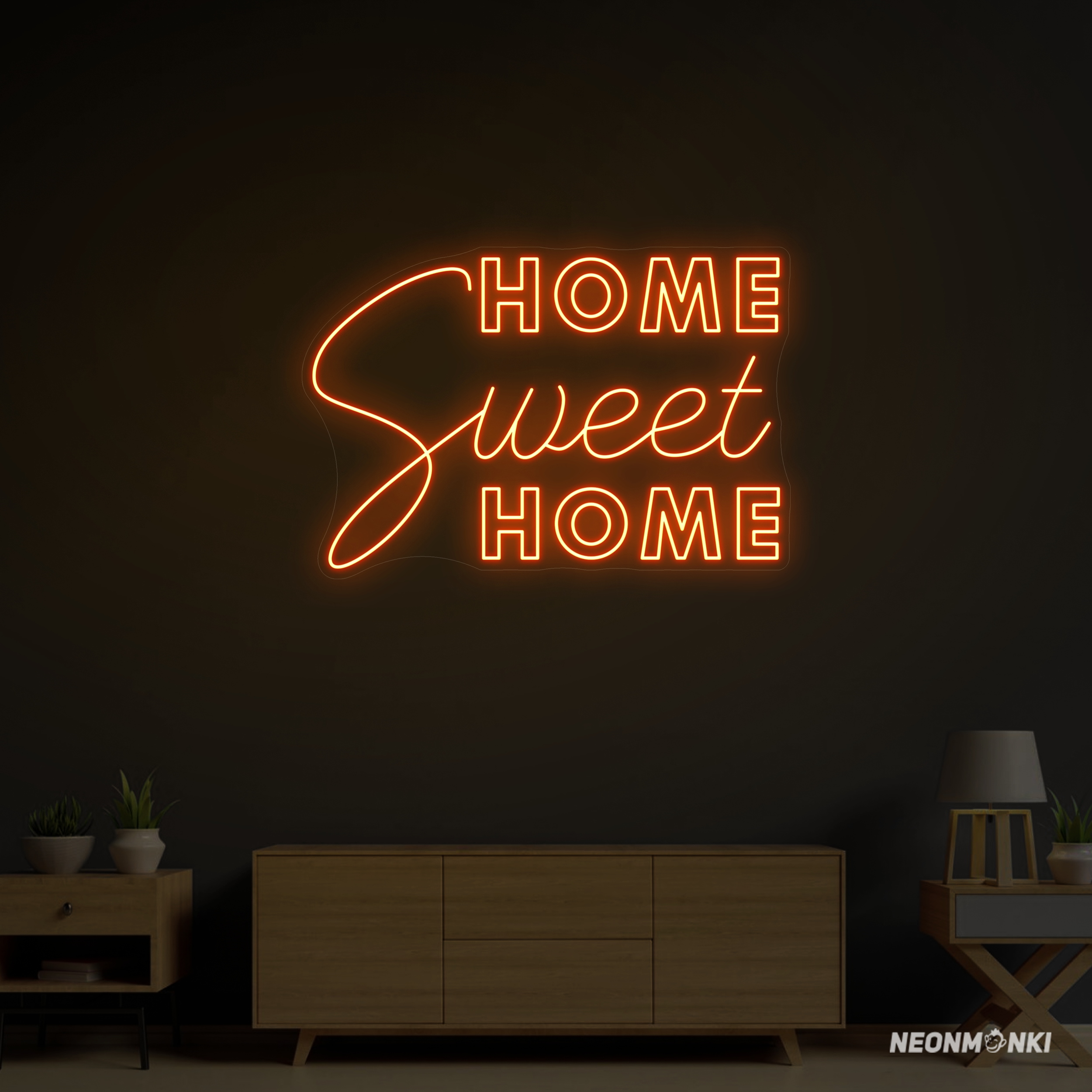 Home Sweet Home Neonlicht kaufen – jetzt von NEONMONKI sichern