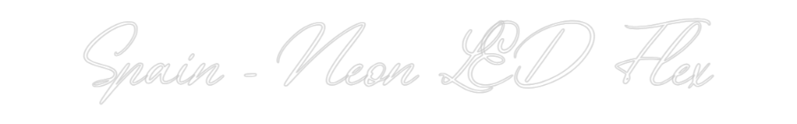 Configurador - Neón LED Flex - Luces de neón personalizadas para interiores Spain - Neon ...