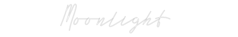Konfigurator - Neon LED Clip - Personalisierter Indoor Schriftzug Moonlight