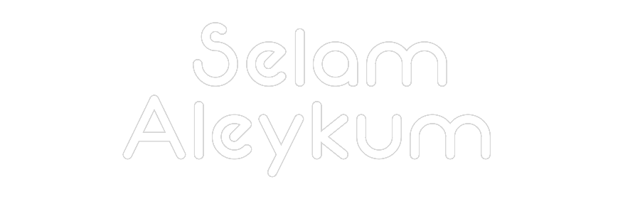 Konfigurator - Neon LED Flex - Personalisierter Indoor Schriftzug Selam
Aleykum