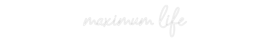 Configurator - Neon LED Flex - Custom Neon Sign Indoor maximum life