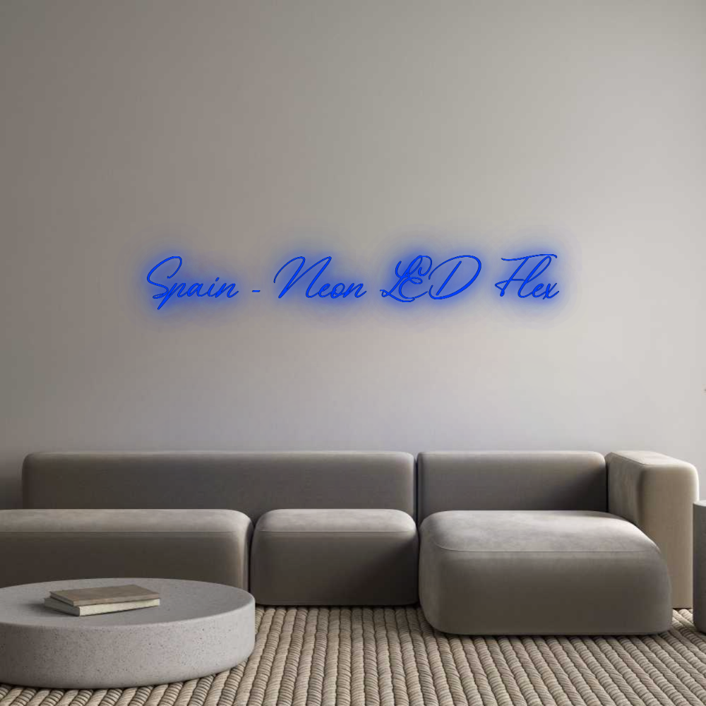 Configurador - Neón LED Flex - Luces de neón personalizadas para interiores Spain - Neon ...