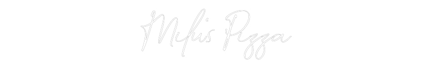 Konfigurator - Neon LED Flex - Personalisierter Indoor Schriftzug Milu‘s Pizza