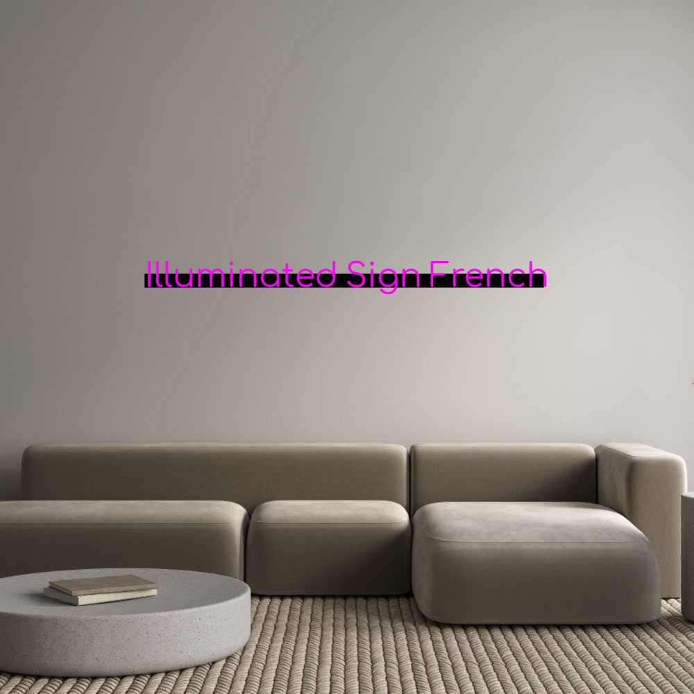 Configurateur - Enseignes lumineuses personnalisées & lettres lumineuses pour l'intérieur et l'extérieur Illuminated S...