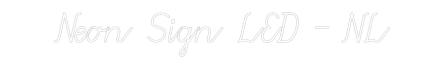 Configurator - Neon LED Flex - Neon Board binnen Neon Sign LED...