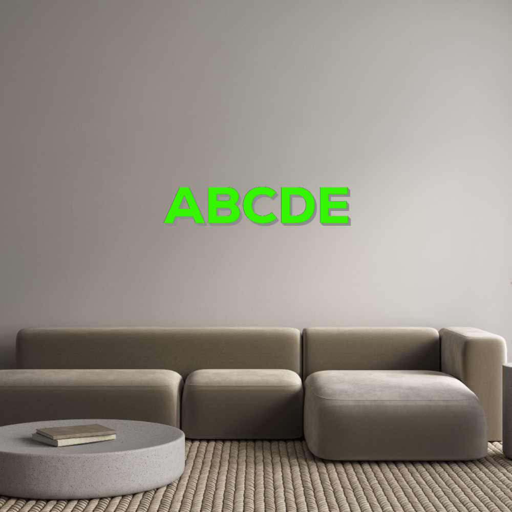 Configurator - Custom Illuminated Letters & Advertising for Indoor & Outdoor ABCDE