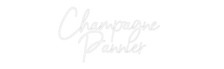Konfigurator - Neon LED Flex - Personalisierter Indoor Schriftzug Champagne 
P...