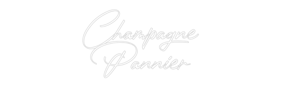 Konfigurator - Neon LED Flex - Personalisierter Indoor Schriftzug Champagne
Pa...