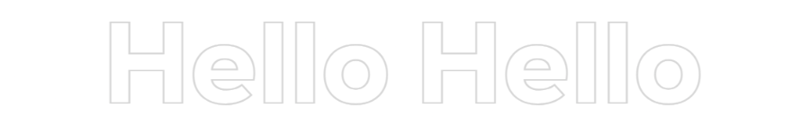 Konfigurator - Personalisierte Leuchtreklame & Leuchtbuchstaben Hello Hello