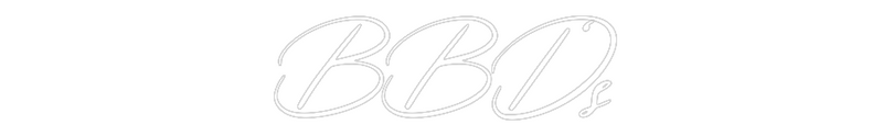 Konfigurator - Neon LED Clip - Personalisierter Indoor Schriftzug BBD‘s
