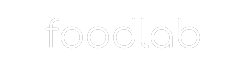 Konfigurator - Neon LED Flex - Personalisierter Indoor Schriftzug foodlab