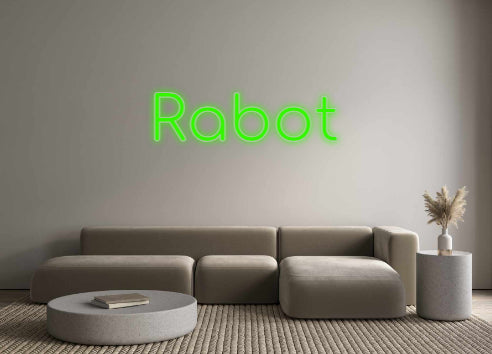 Konfigurator - Neon LED Flex - Personalisierter Indoor Schriftzug Rabot