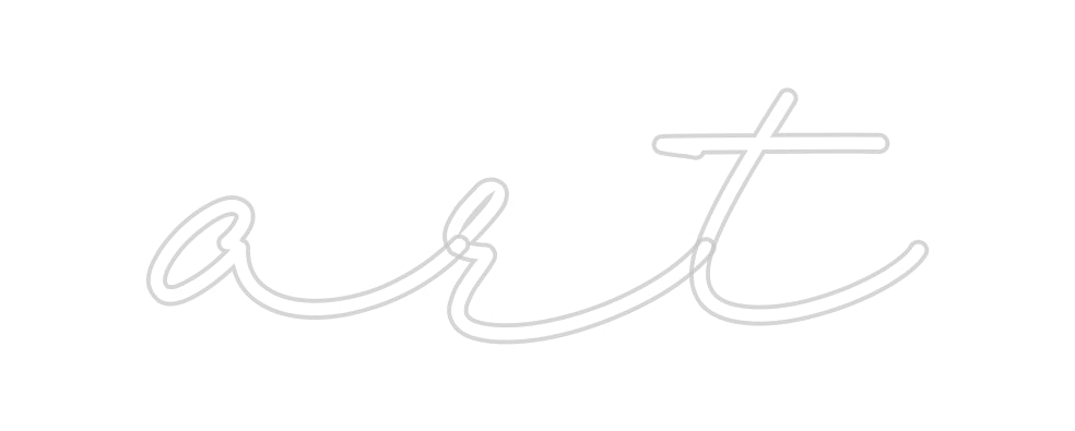 Konfigurator - Neon LED Flex - Personalisierter Indoor Schriftzug art