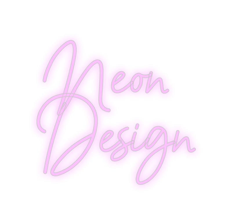 Konfigurator - Neon LED Flex - Personalisierter Indoor Schriftzug Neon
Design