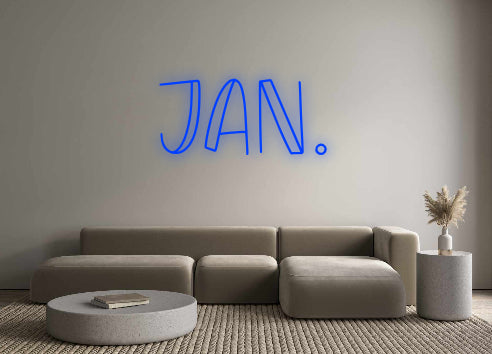 Configurator - Neon LED Flex - Custom Neon Sign Indoor JAN.
