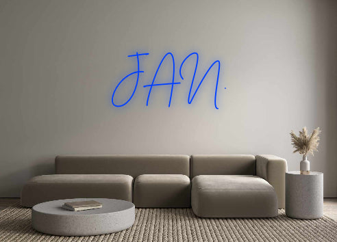 Configurator - Neon LED Flex - Custom Neon Sign Indoor JAN.