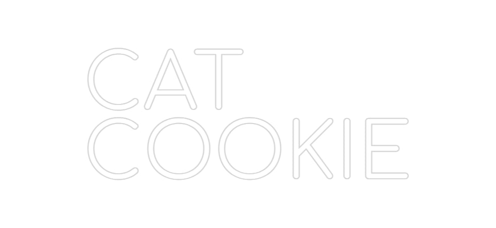 Configurator - Neon LED Flex - Custom Neon Sign Indoor CAT
COOKIE
