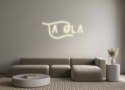 Konfigurator - Neon LED Flex - Personalisierter Indoor Schriftzug La Ola