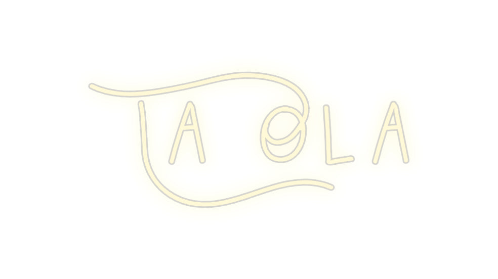 Konfigurator - Neon LED Flex - Personalisierter Indoor Schriftzug La Ola