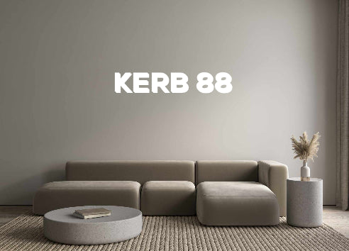 Konfigurator - Personalisierte Leuchtreklame & Leuchtbuchstaben KERB 88