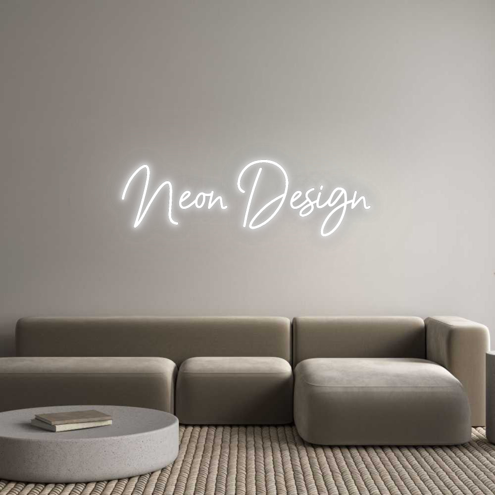 Konfigurator - Neon LED Flex - Personalisierter Indoor Schriftzug Neon Design