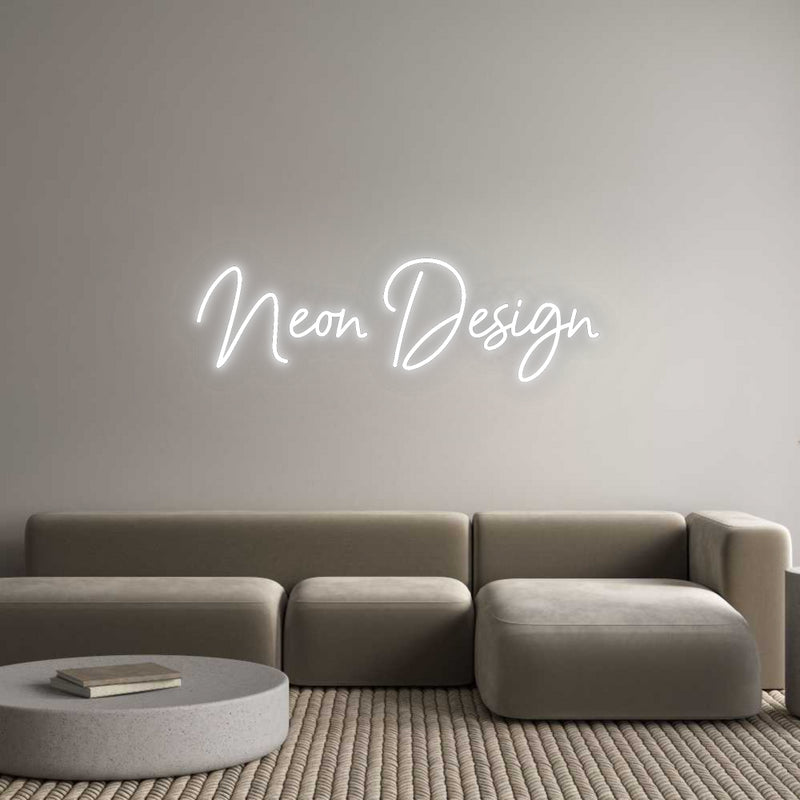 Konfigurator - Neon LED Flex - Personalisierter Indoor Schriftzug Neon Design