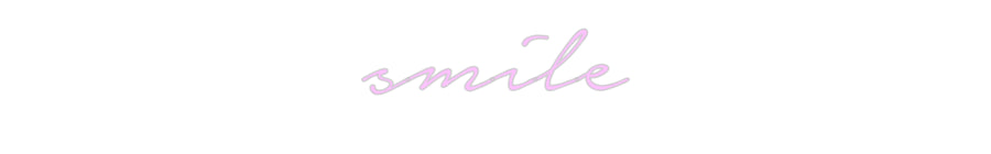 Konfigurator - Neon LED Flex - Personalisierter Indoor Schriftzug smile