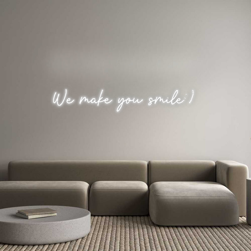 Konfigurator - Neon LED Flex - Personalisierter Indoor Schriftzug We make you s...
