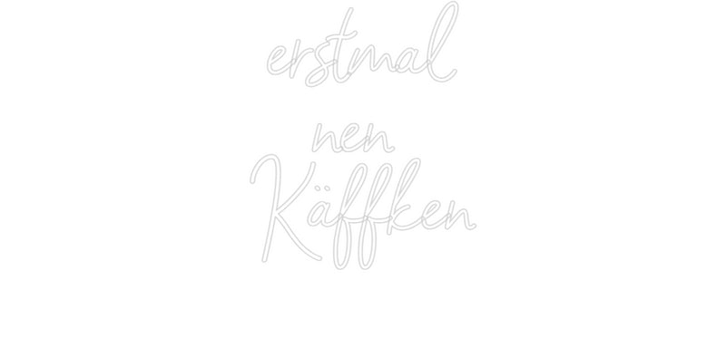 Konfigurator - Neon LED Flex - Personalisierter Indoor Schriftzug erstmal
nen ...