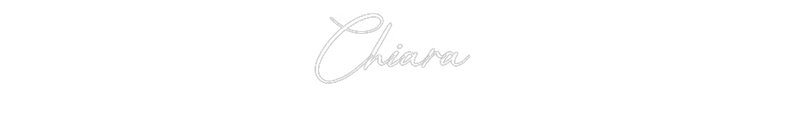 Konfigurator - Neon LED Flex - Personalisierter Indoor Schriftzug Chiara