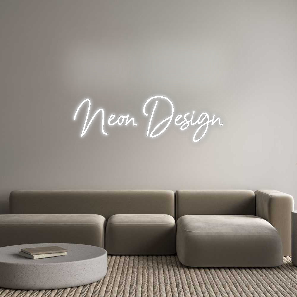 Konfigurator - Neon LED Flex - Personalisierter Indoor Schriftzug Neon Design