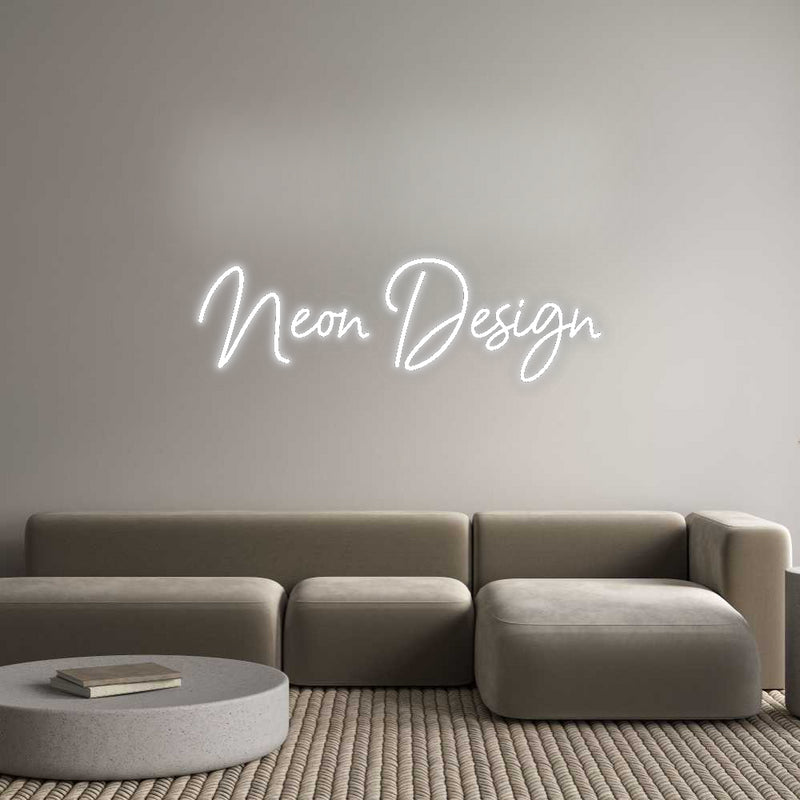 Konfigurator - Neon LED Flex - Personalisierter Indoor Schriftzug Neon Design