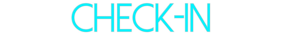 Konfigurator - Neon LED Flex - Personalisierter Indoor Schriftzug Check-in