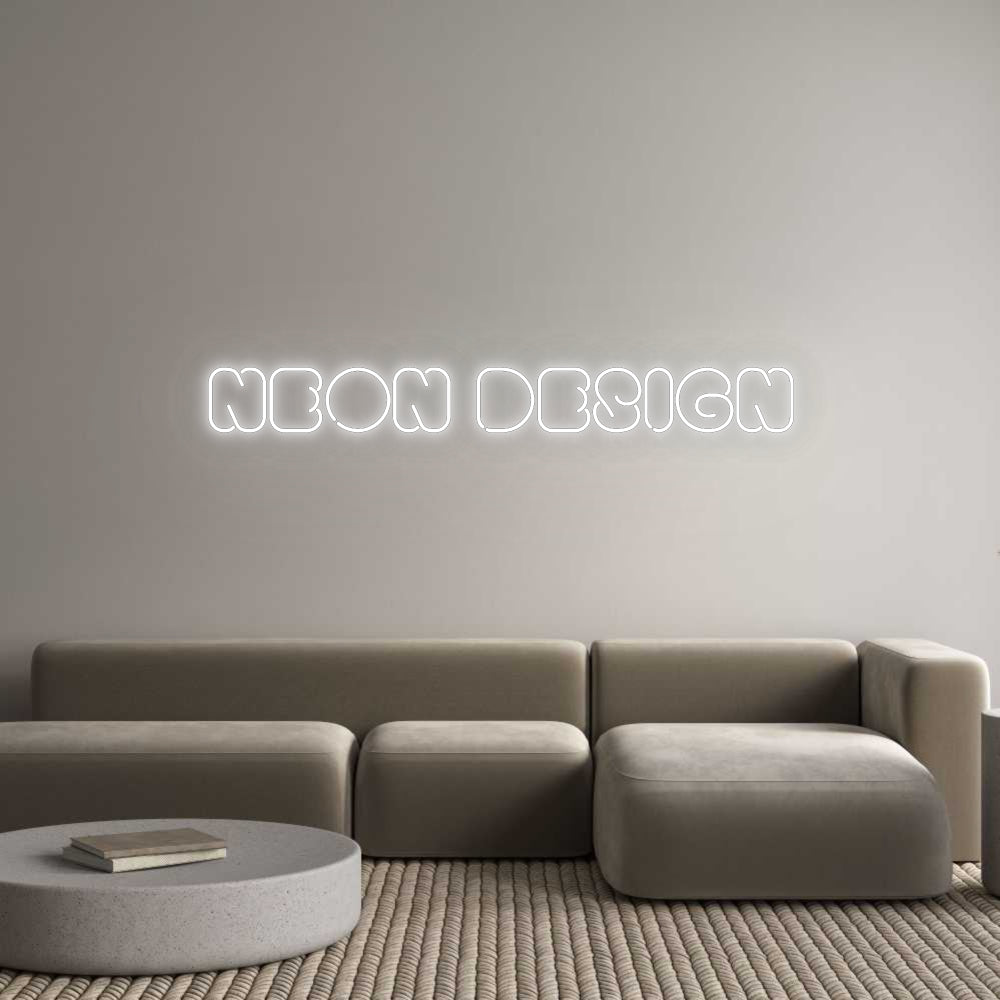 Konfigurator - Neon LED Flex - Personalisierter Indoor Schriftzug Neon Design