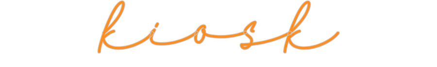 Konfigurator - Neon LED Flex - Personalisierter Indoor Schriftzug kiosk