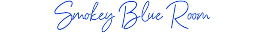 Konfigurator - Neon LED Flex - Personalisierter Indoor Schriftzug Smokey Blue R...