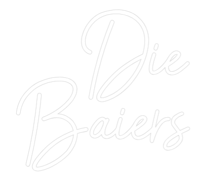 Konfigurator - Neon LED Clip - Personalisierter Indoor Schriftzug Die 
Baiers