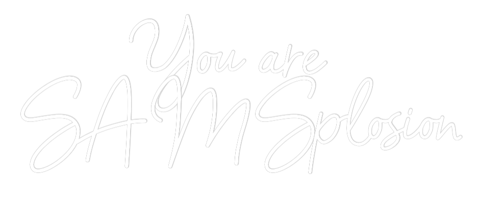 Konfigurator - Neon LED Clip - Personalisierter Indoor Schriftzug You are 
SAM...
